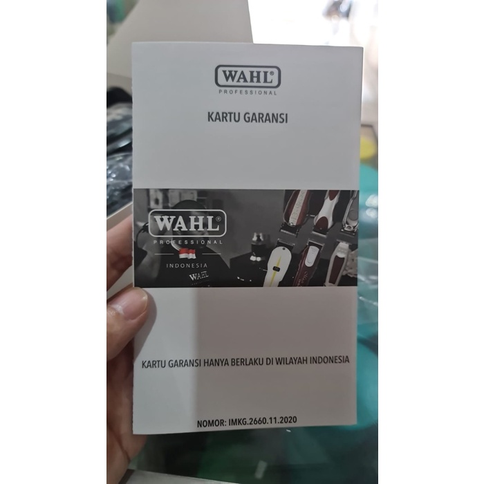 Wahl Senior Cordless Clipper ORIGINAL USA Alat Cukur Rambut (HITAM)