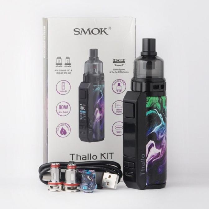 New elektronik tinta READY STOCK PROMO SMOKE THALO S KIT 80W !!!!!