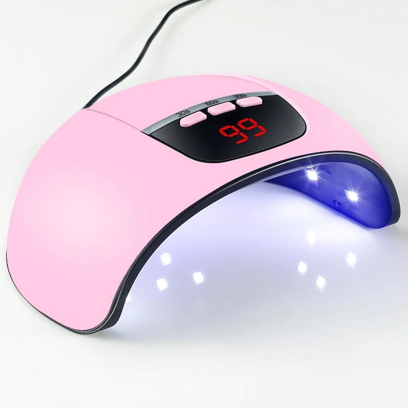 Alat Kecantikan Pengering Kutek Kuku 54W UV LED Nail Dryer