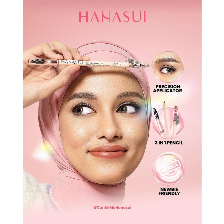 READY Hanasui Eyebrowtiful Pencil | Pensil Alis Hanasui