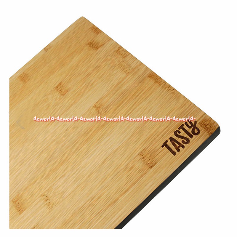 Tasty Cutting Board Bamboo Big 35cm Talenan Kayu Bambu Ukuran Besar Alas Pemotong Bumbu  Serbaguna Warna Coklat Kayu Asli Ukuran L Tasti