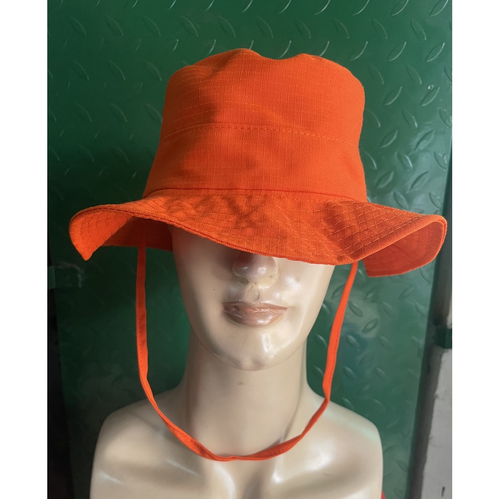 Topi Rimba Orange - Topi Rimba PPSU - Topi Gunung Oren - Bucket Hats