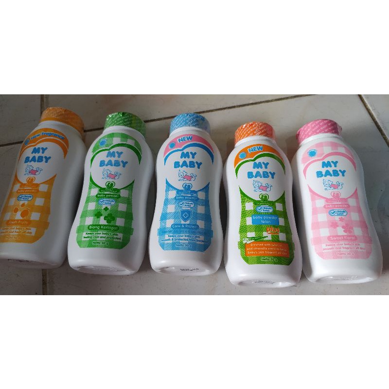 bedak my baby  50gr/bedak bayi/bedak tabur