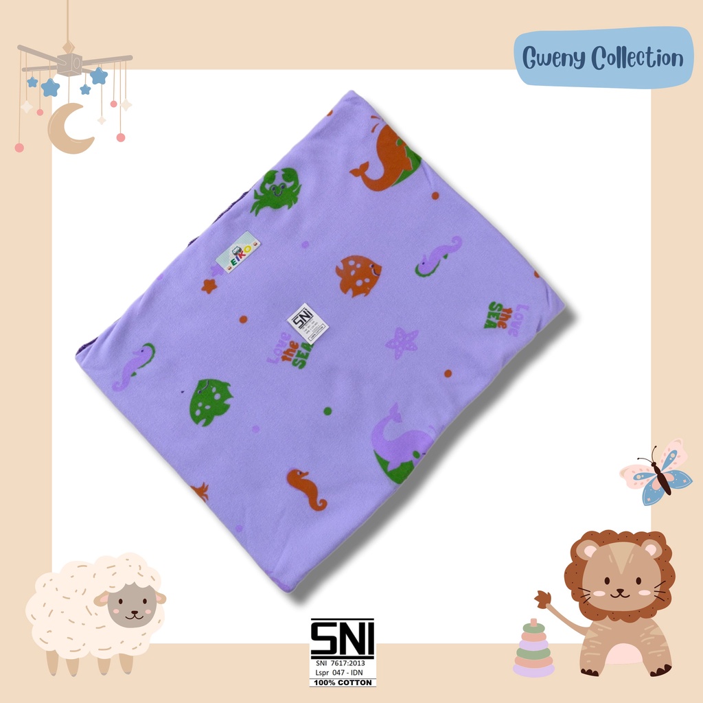 TERMURAH!! BEDONG BAYI NEWBORN BEDONG ANAK WARNA RAINBOW MOTIF (95x100 cm)