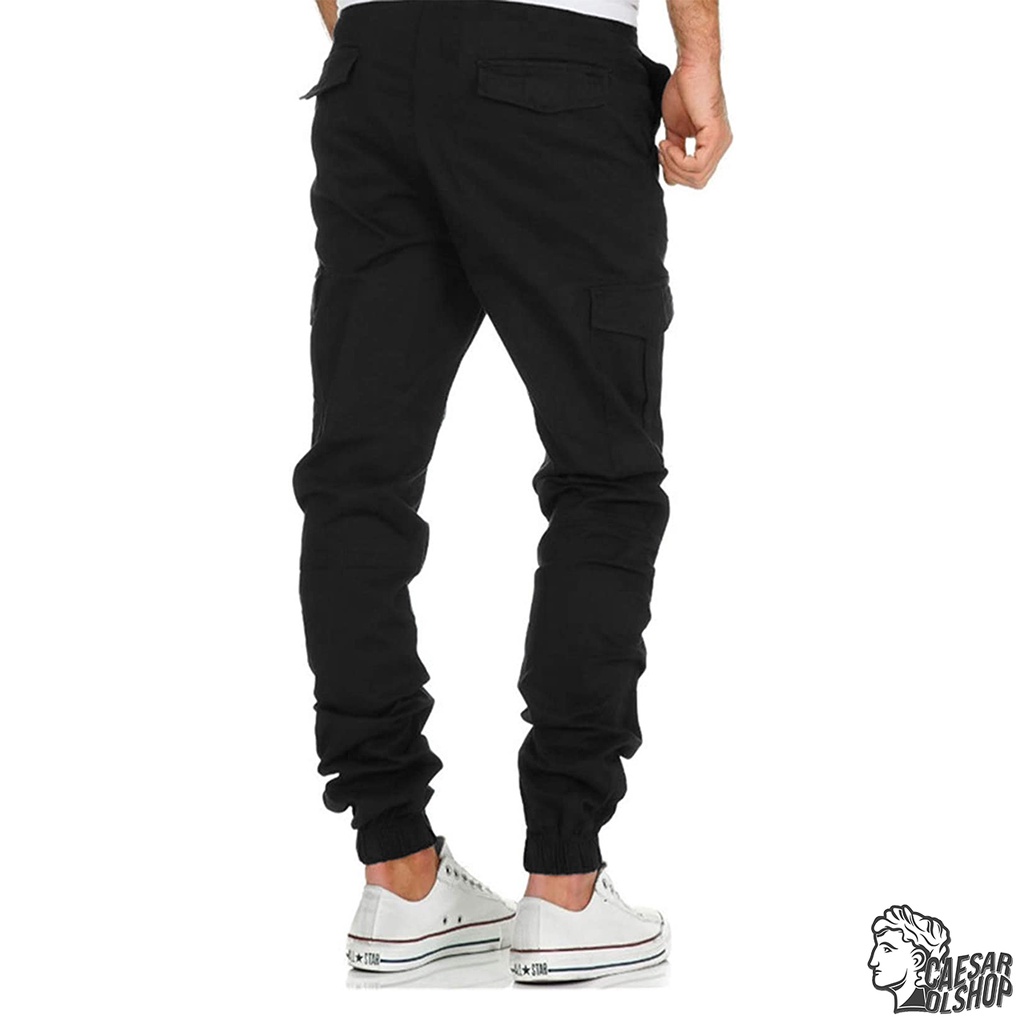 Caesar Olshop - Jogger Cargo - Altamura - Black