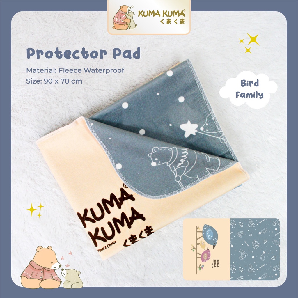 Kuma Kuma Protector Pad 90x70cm Perlak Bayi