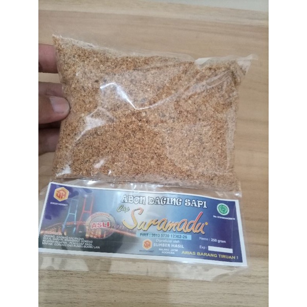 

Abon Daging Sapi Isian Sumpia 250gr