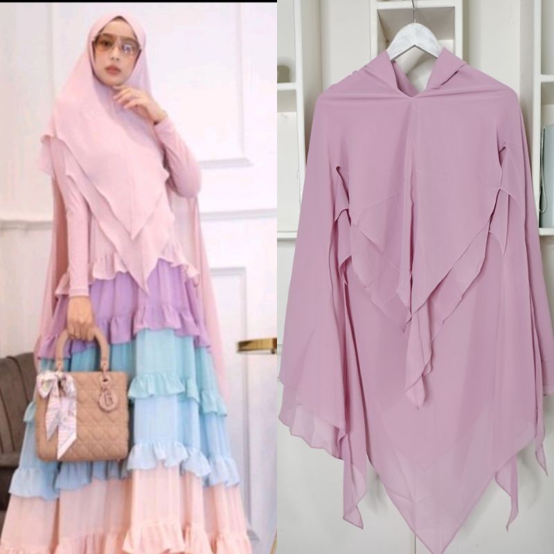 ready stok Khimar by joza clothing...