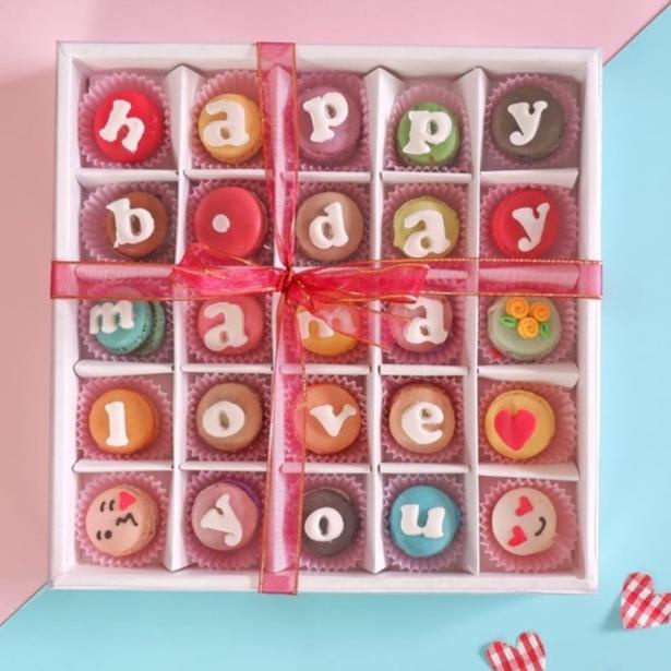 

Model Baru.. BABY MACARON GIFT 25PCS, HADIAH UNIK MACARON SNZ
