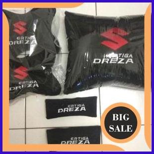 tools n parts Aksesoris Suzuki Ertiga Dreza Bantal Mobil Headrest 3 in 1 2ZJN23