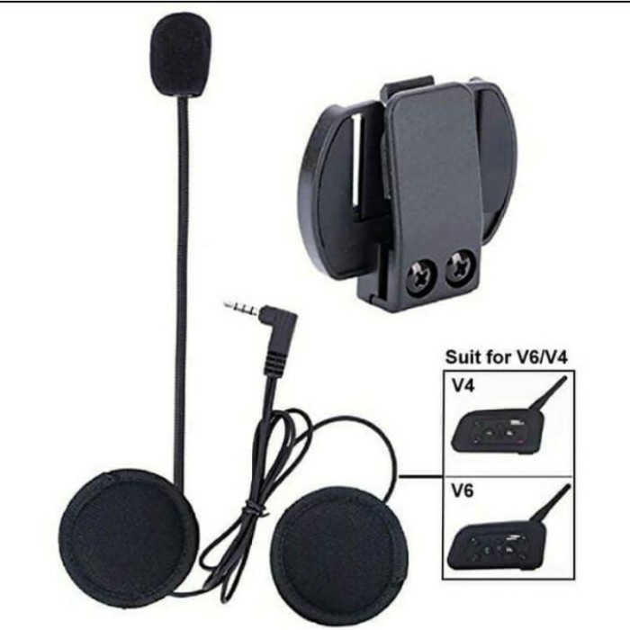 Headset Dan Clampkit Intercom V4/ V6 Pro V4 V6 V6 Pro Ejeas