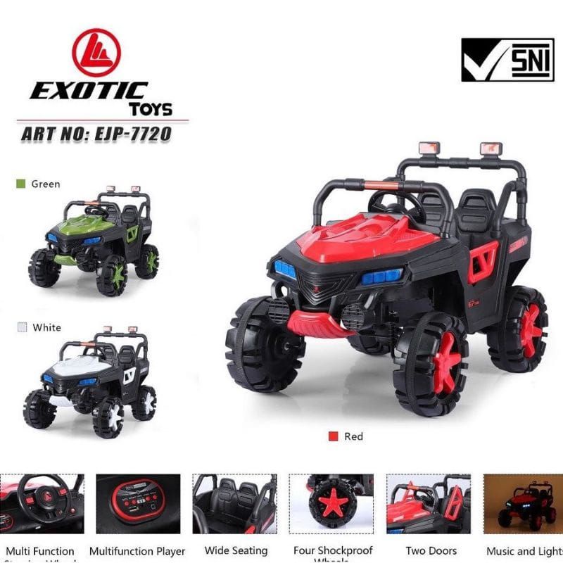 Mobil aki jeep exotic EJP 7720