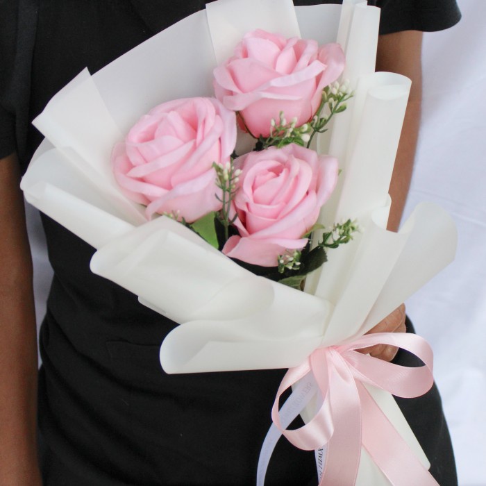 Buket Bunga Maxwell Flowers Bouquet Mawar Artificial Import