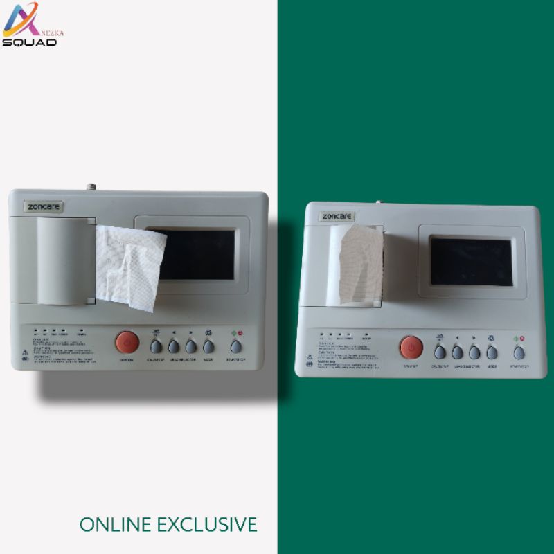ECG ZONECARE 3 CHANNEL SECOND