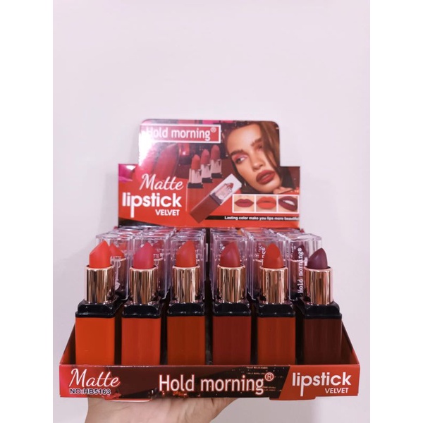 [ SATUAN ] HOLD MORNING LIPSTICK HB5163