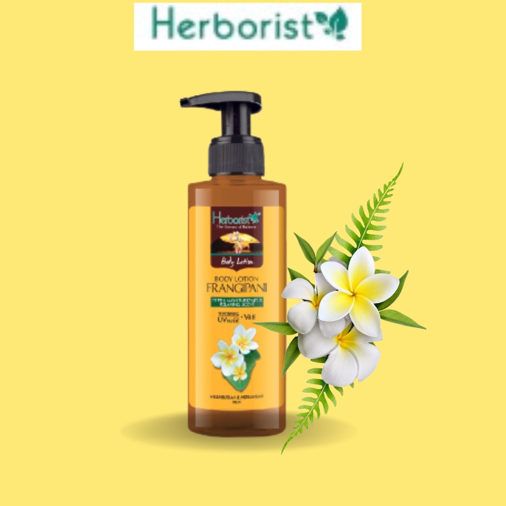 Jual Herborist Body Lotion Frangipani 145ml Shopee Indonesia