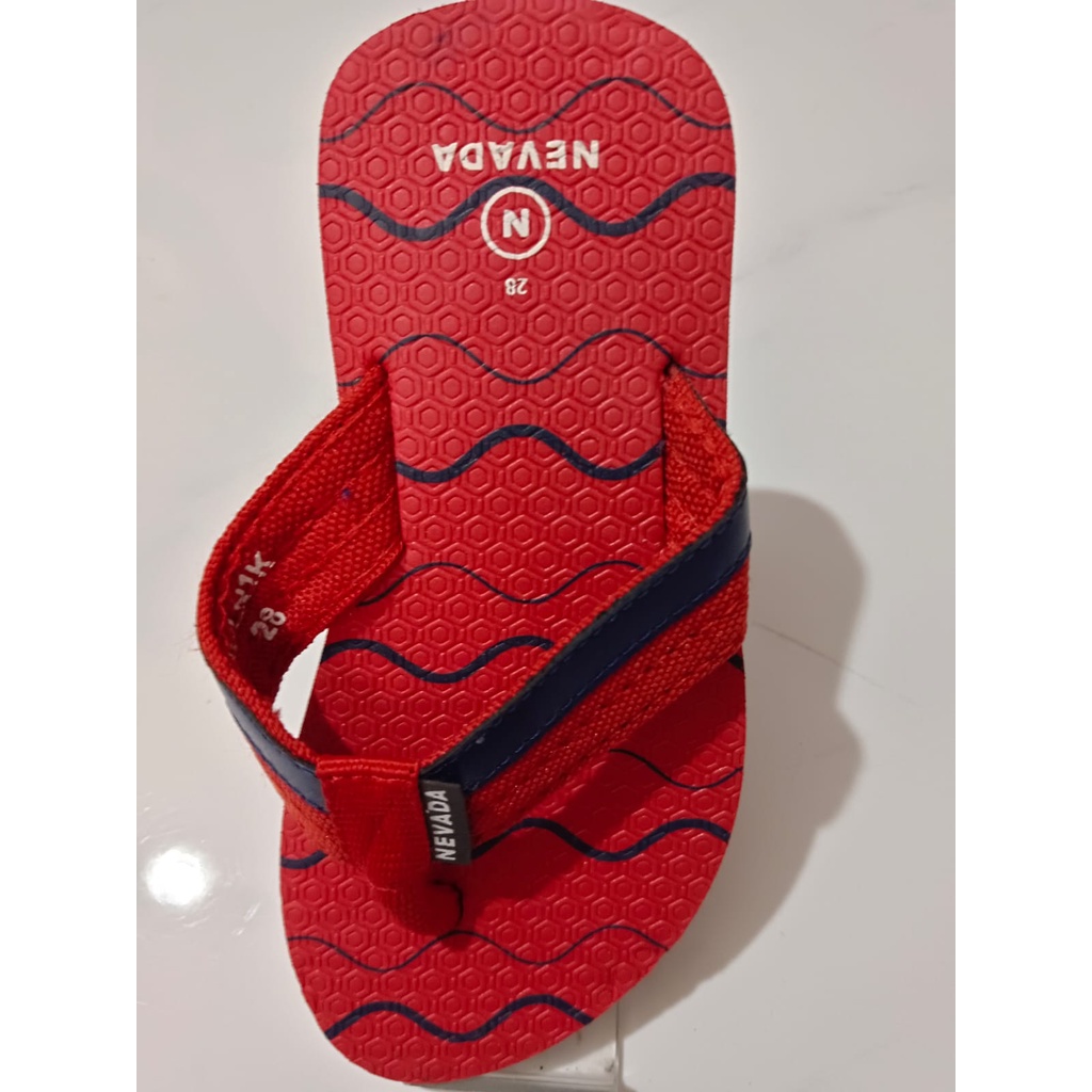 HNYA SZ 28-31 Sandal Anak cowok Jepit Merk NEVADA HKLN1K