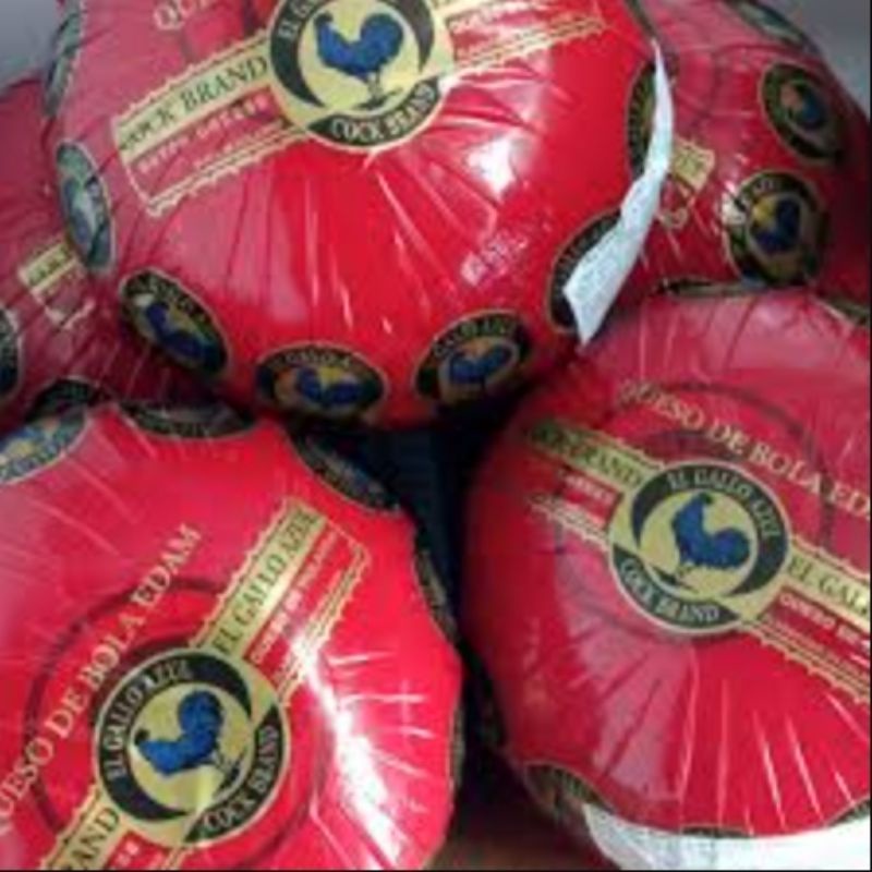 

Keju edam ayam mas bola