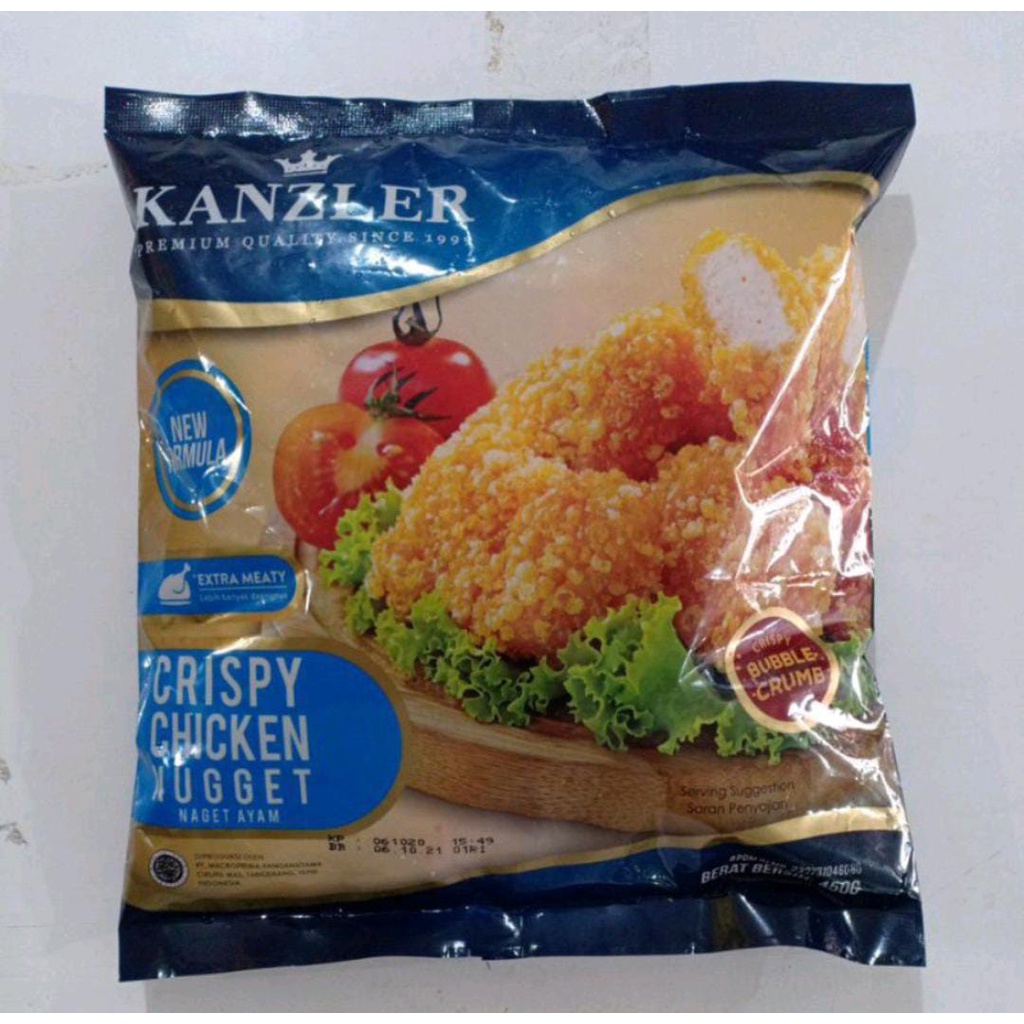 

Kanzler Chicken Nugget Crispy 450gr