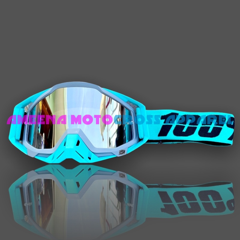 Google 100 Percent - Kacamata Motor - Google Motocross - Google MX Trail - Google Rainbow - 027