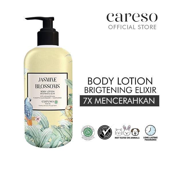 CARESO HAND BODY LOTION JASMINE BLOSSOM - FRENCH VANILLA - VELVET ROSE 280ML