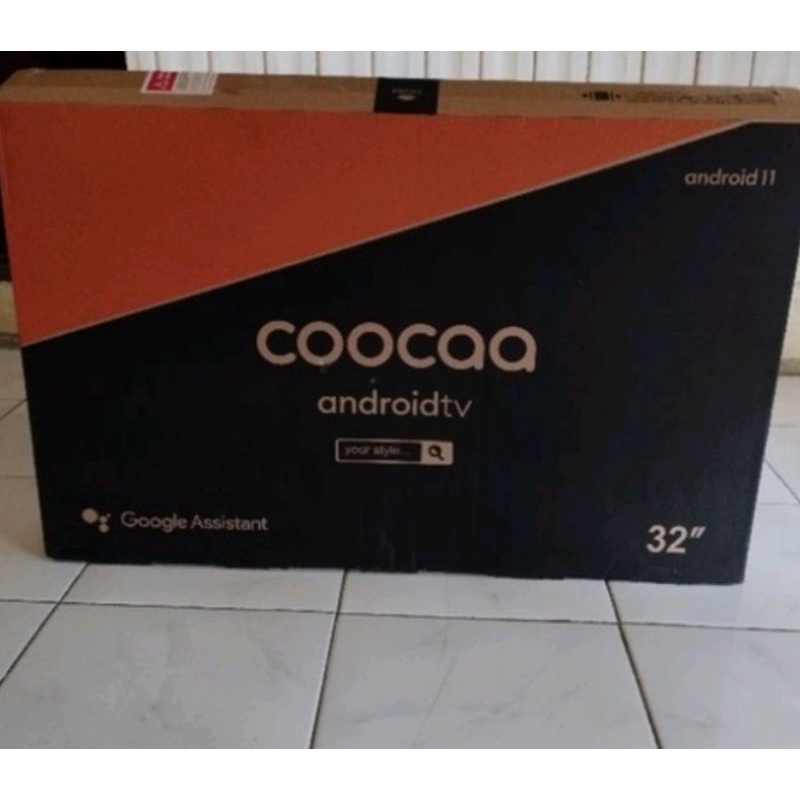 TV COOCAA 32" ANDROID TV + antena digital
