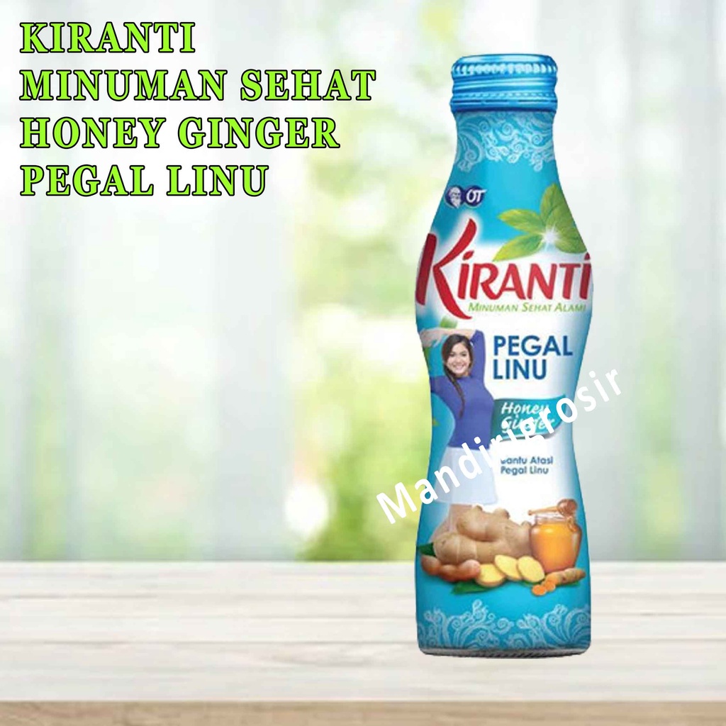 Minuman Sehat Kiranti* Kiranti Pegal Linu* Honey Ginger 120ml