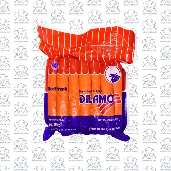 

Beef Frank Sosis Sapi Ayam Dilamo 900Gr 089