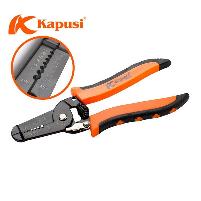 Kapusi Tang Kupas Kabel 7 Inch Multifungsi Multifunction Wire Stripper K-9100