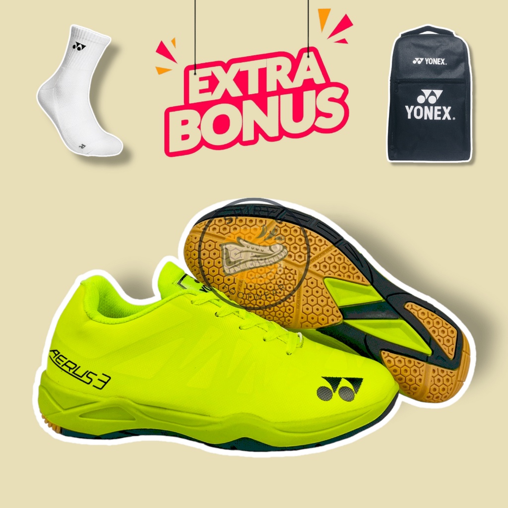 Sepatu Badminton Yonex Aerus Termurah/ Sepatu Bulu tangkis Yonex Aerus/ Sepatu Badminton Yonex Aerus