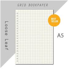 

Kertas Grid Dan Dotted Ukuran A5 20ring Dan B5 26ring