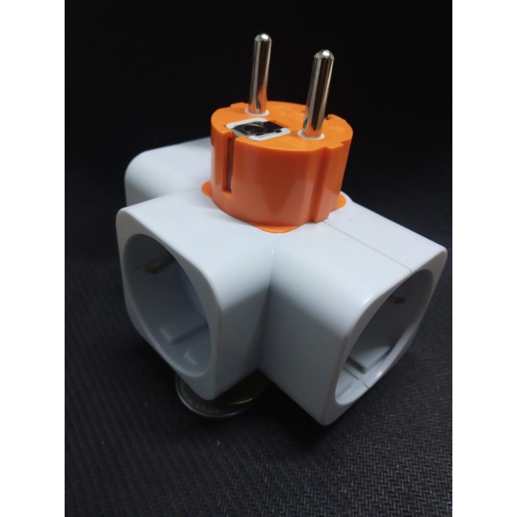 STEKER T COLOKAN T 3 LUBANG TEBAL OK-9924 / STEKER T ARDER ORENCHI