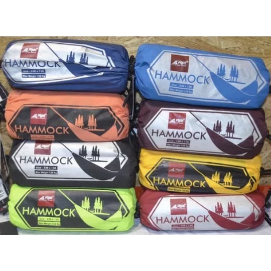 Hammock Hammock Arei Rei Single Size Ayunan Gantung