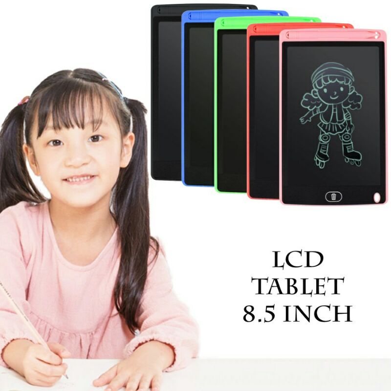 LCD wrinting Drawing Tablet 8,5 cm inch / papan tulis anak