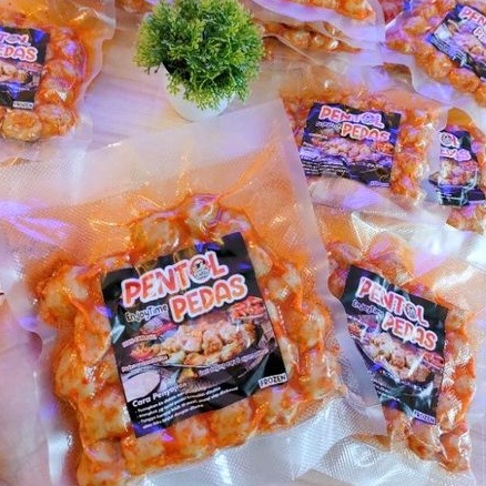 Pentol Pedas Cabe Asli Daging Sapi Mix Ayam