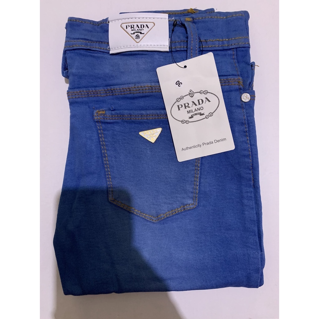 Celana Jeans Slimfit Cewek Skiny Bahan Melar