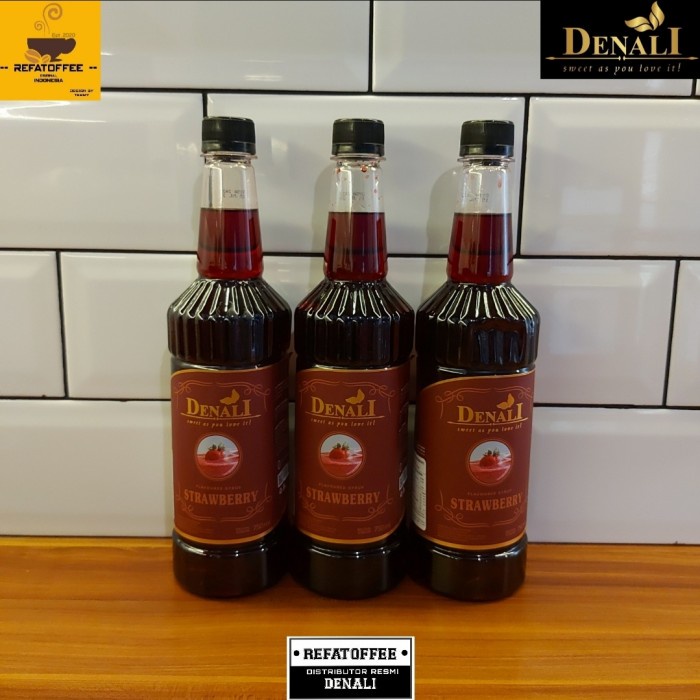 

STRAWBERRY SYRUP DENALI 750ML
