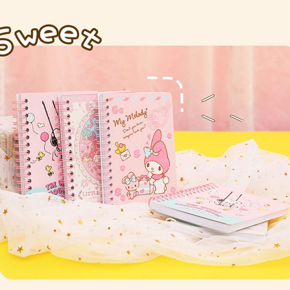 Nanas A6 Notepad Pochacco Kouros Akun Tangan Tahan Air Tahan Minyak Lovely Coil