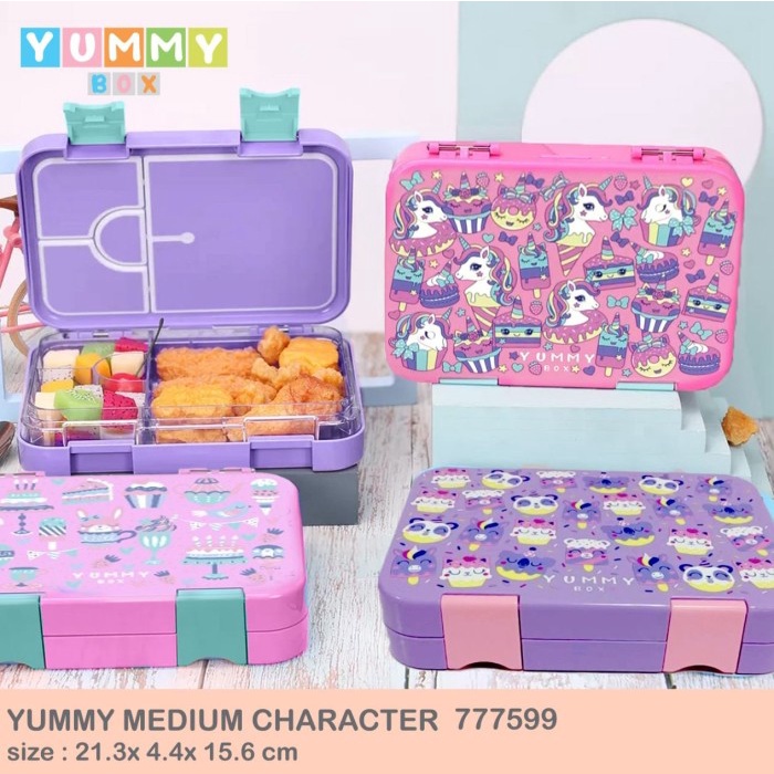 Nemt Yummy Box Medium Characters Bento Colors 777599