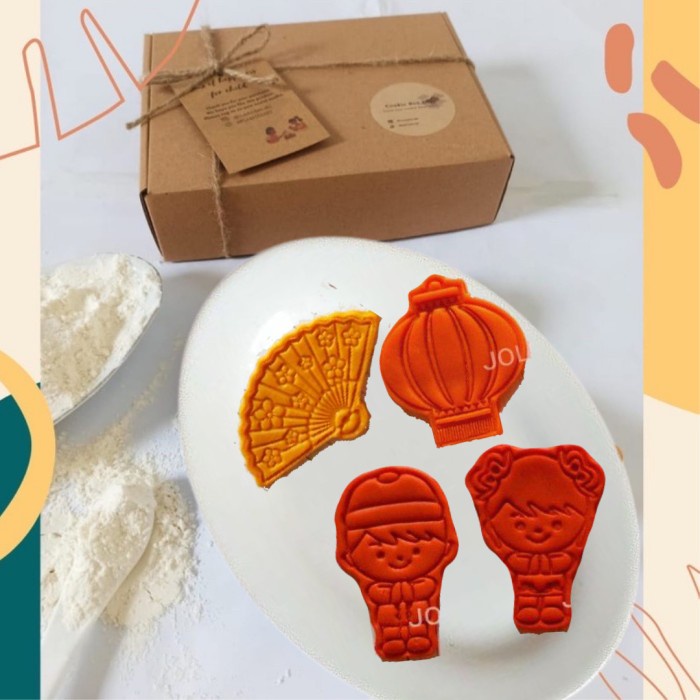 

Terlaris ✨ - Diy Cookies Kit Imlek 1 | cookies Chinese New Year | hampers imlek | 2.1.23
