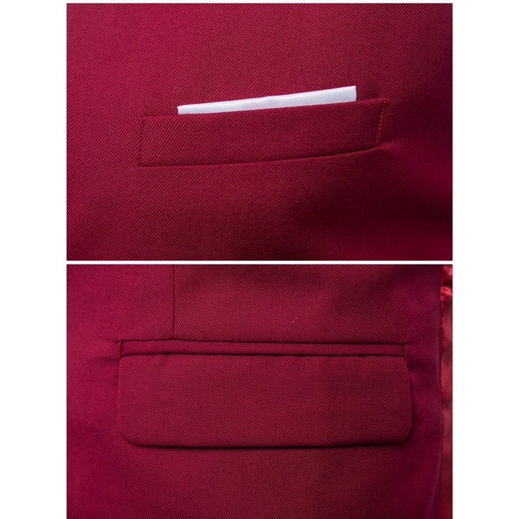 ROMPI PRIA SLIMFIT ORIGINAL NIKAYU WARNA MAROON LIST PUTIH BAHAN HIGH TWIST LAPISAN DALAM FULL FURING (S,M,L,XL)