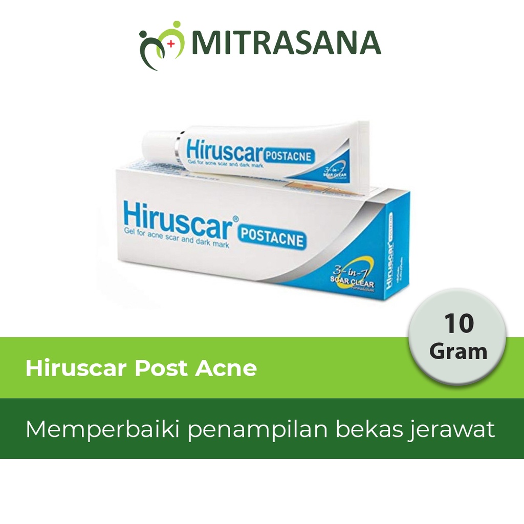 Hiruscar Post Acne 10 Gr - Penghilang Noda Jerawat