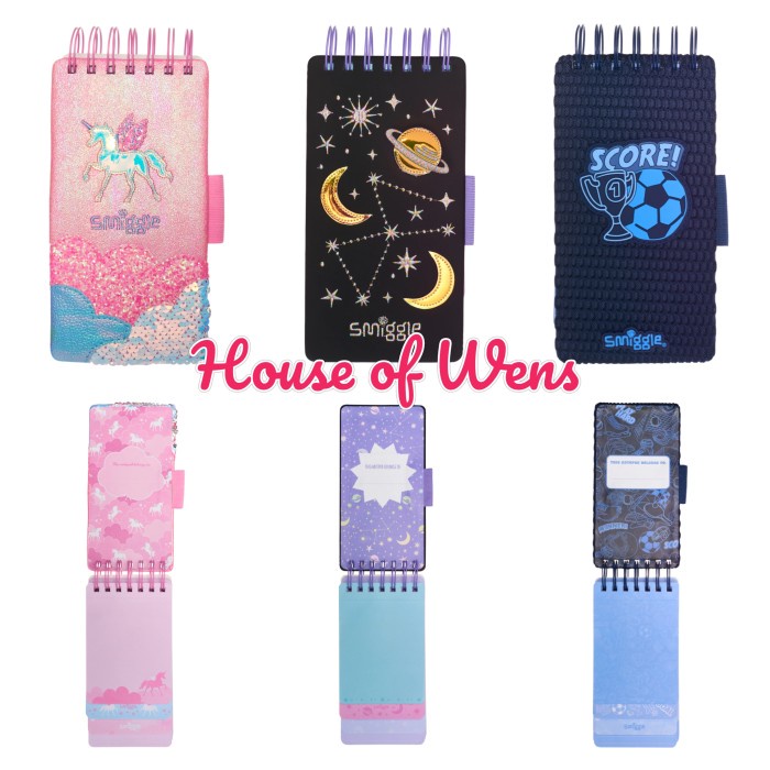 

Smiggle Lively Notepad Original - Buku Catatan Smiggle