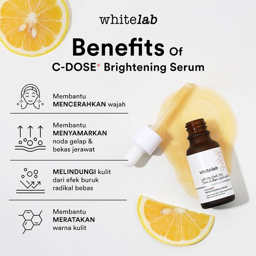 WHITELAB C-Dose+ Brightening Serum Vit C - 20 ML