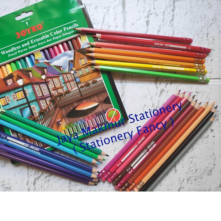 

Limited ス Pensil warna Joyko woodless 24 warna CP-115 (Bisa dihapus)