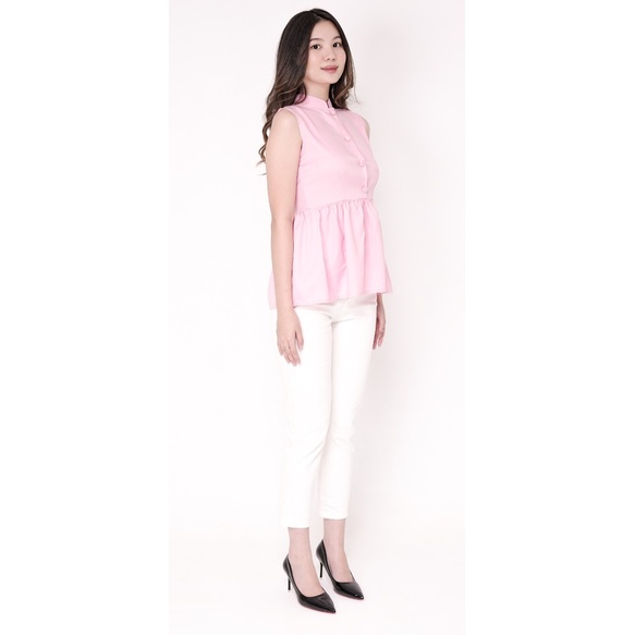 Sleeveless Blouse Top Atasan Wanita 1627 ( S - XL)