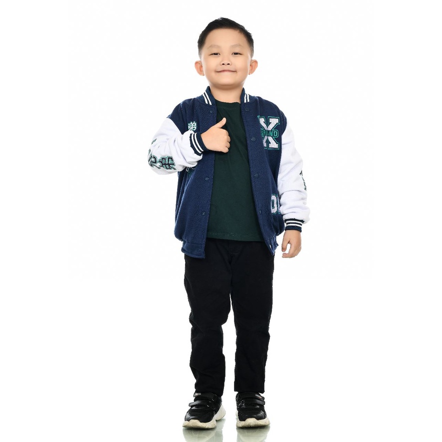 Jaket Varsity Anak Laki-Laki Perempuan Baseball Terbaru Murah