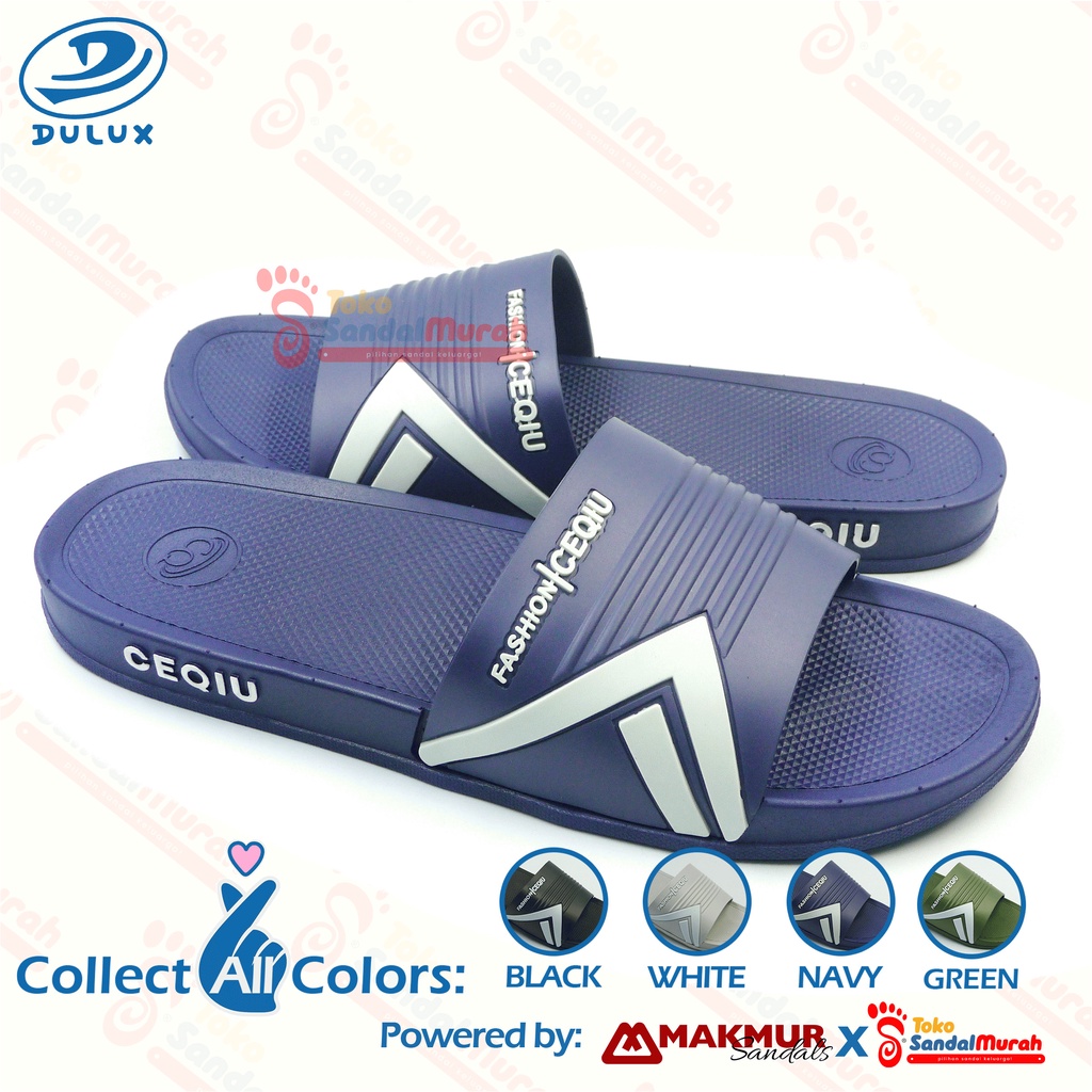 Toko Sendal Murah - Sandal Flat Karet Pria Uk 36-43 / Sandal Slip On Pria / Sandal Slop Pria Casual / Sandal Slop Pria Terbaru / Sandal Slop Pria Bahan Tebal / Sandal Slop Pria Dewasa / [ Toko Sendal Murah CQ 091 A ]