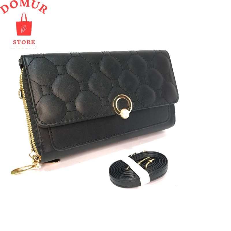 Tas selempang Wanita tas Bahu 2 resleting Import Murah