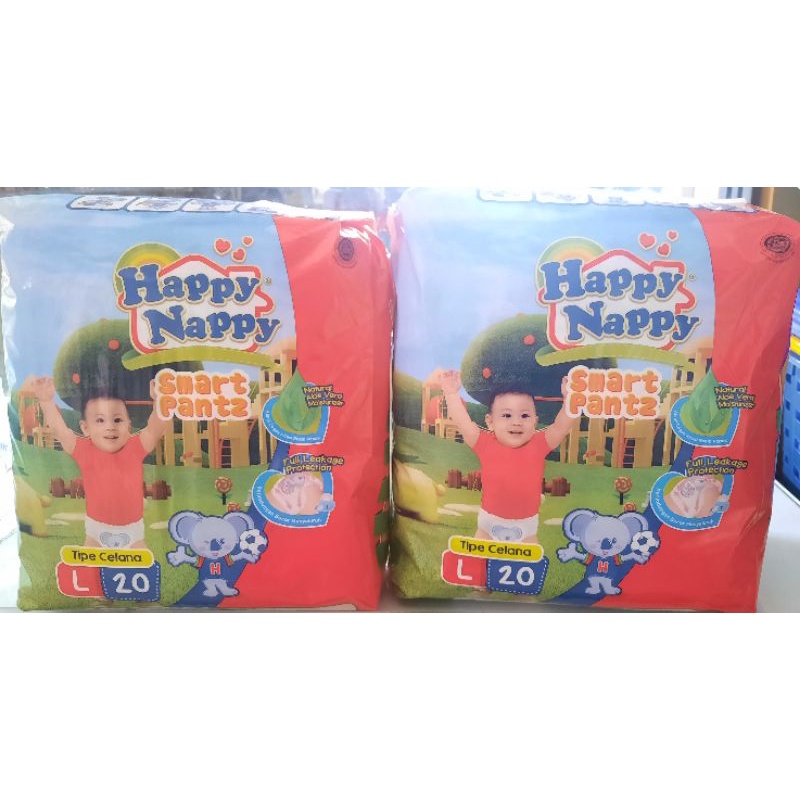 HAPPY NAPPY PANTS L20 / pampers bayi